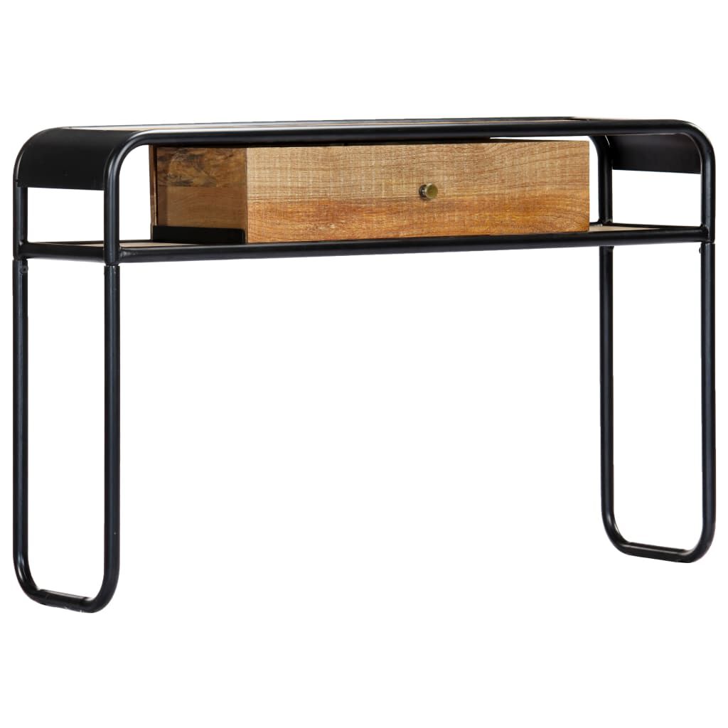 vidaXL Console Table 118x30x75 cm Solid Mango Wood