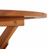 vidaXL Folding Garden Table 60x75 cm Solid Acacia Wood