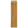 vidaXL Mirror Cabinet 60x10x40 cm Solid Wood Teak
