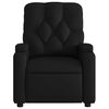 vidaXL Electric Massage Recliner Chair Black Faux Leather
