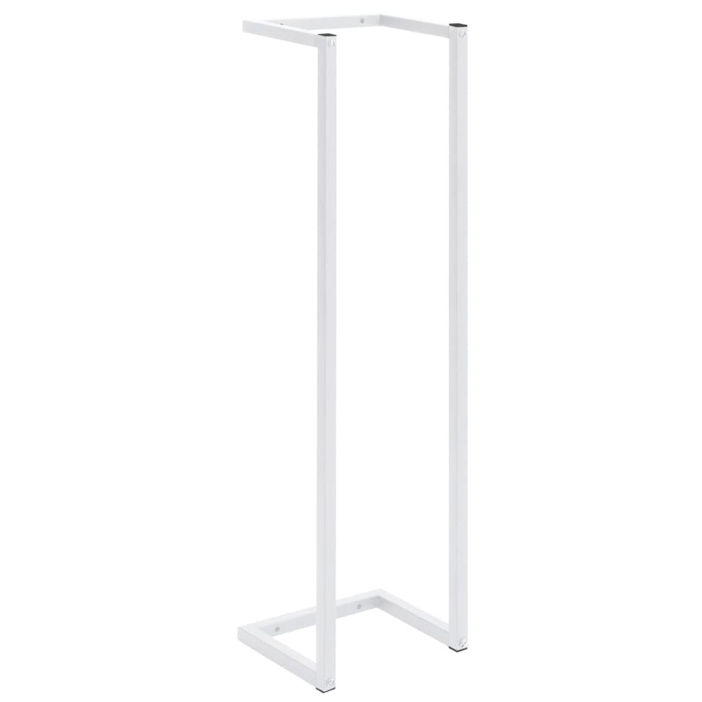 vidaXL Towel Rack White 25x20x95 cm Steel