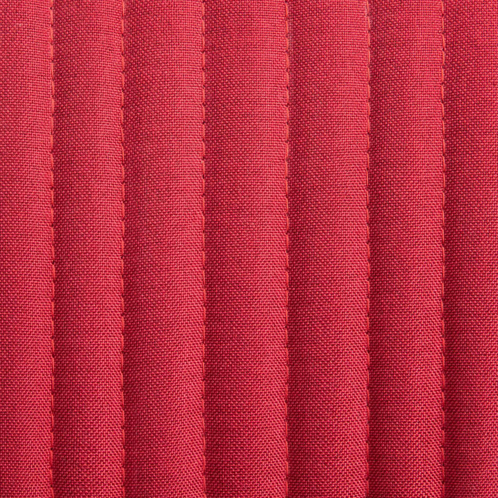 vidaXL Dining Chairs 2 pcs Wine Red Fabric