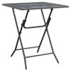 vidaXL 5 Piece Garden Dining Set Expanded Metal Mesh Anthracite