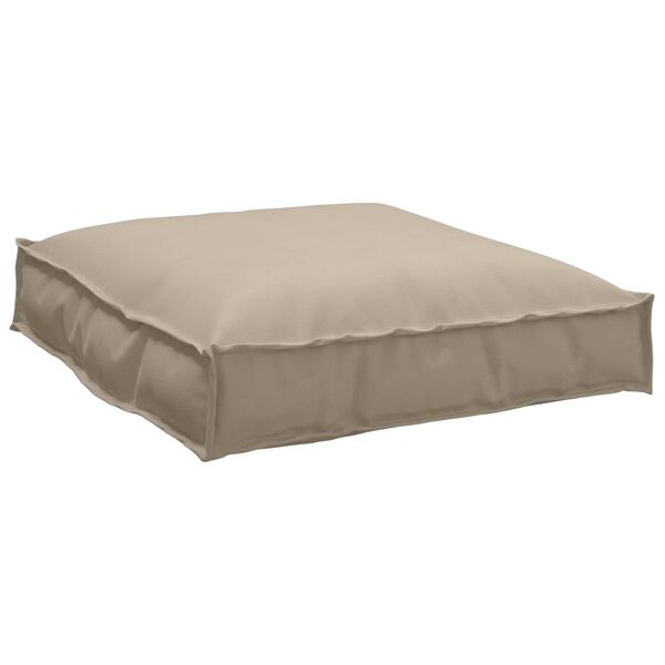 vidaXL Pallet Cushion Set 2 pcs Taupe Oxford Fabric