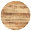 vidaXL Table Top Ø80x(2.5-2.7) cm Solid Mango Wood