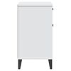 vidaXL Bedside Cabinet VIKEN White Engineered Wood