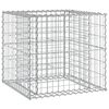 vidaXL Garden Bench with Gabion Basket Solid Wood Douglas