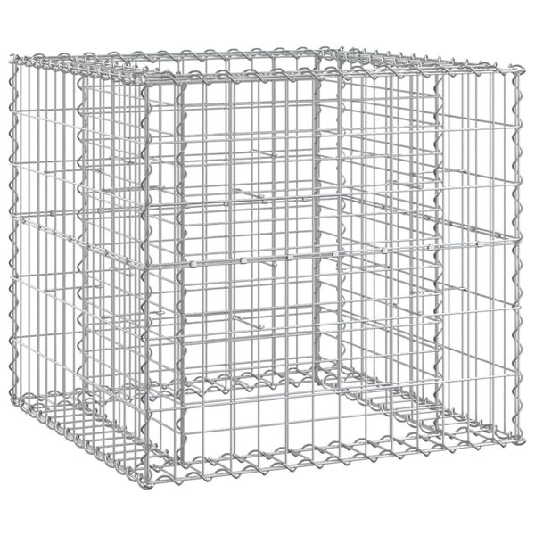 vidaXL Garden Bench with Gabion Basket Solid Wood Douglas