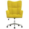 vidaXL Relaxing Chair Mustard Yellow Velvet