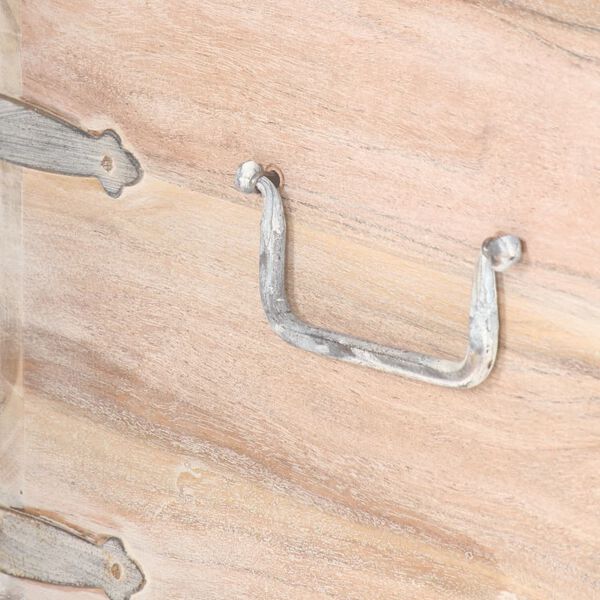 vidaXL Chest 40x40x40 cm Solid Acacia Wood