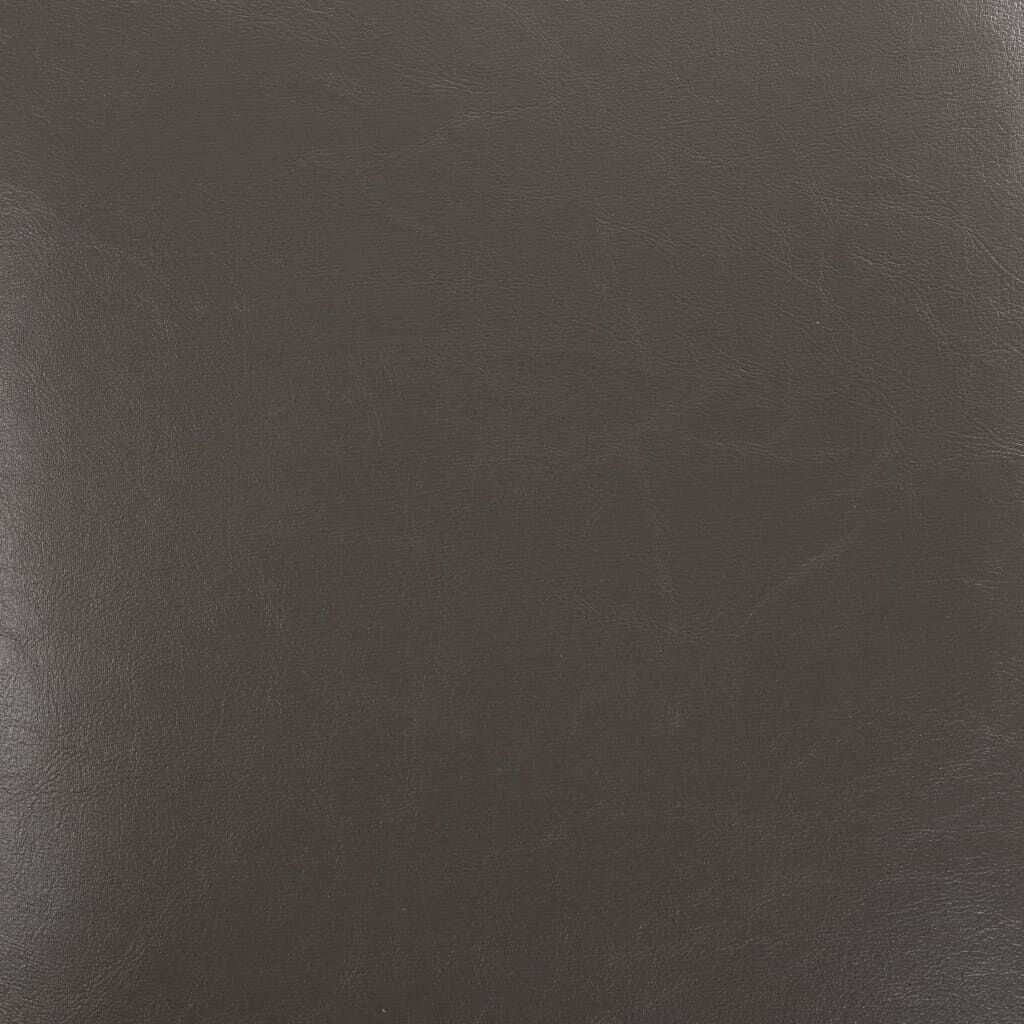 vidaXL Dining Chairs 4 pcs Gray Faux Leather