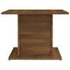 vidaXL Coffee Table Brown Oak 55.5x55.5x40 cm Engineered Wood