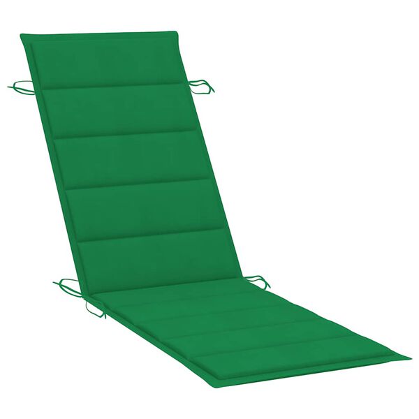vidaXL Sun Loungers 2 pcs with Cushions Solid Acacia Wood