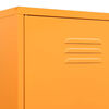 vidaXL Wardrobe Mustard Yellow 90x50x180 cm Steel