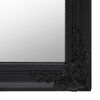 vidaXL Free-Standing Mirror Black 45x180 cm