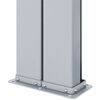 vidaXL Retractable Side Awning Black 180x1000 cm