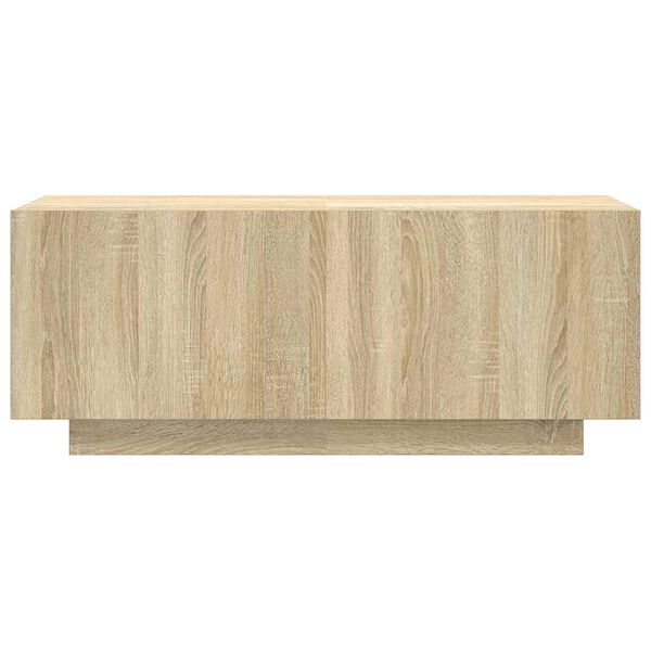 vidaXL TV Cabinet Sonoma Oak 100x35x40 cm Engineered Wood