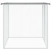 vidaXL Chicken Cage with Roof Light Grey 103x98x90 cm Galvanised Steel