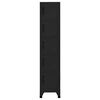 vidaXL Locker Cabinet Black 38x40x180 cm Steel