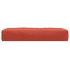 vidaXL Pallet Cushion Melange Red 60x60x9.5 cm Fabric