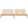 vidaXL Garden Pallet Middle Sofas 2 pcs Solid Wood Acacia