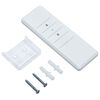 vidaXL Automatic Retractable Awning with Posts 3x2.5 m Cream