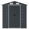 vidaXL Garden Shed Anthracite 191x810x198 cm Galvanised Steel
