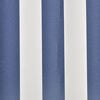 vidaXL Awning Top Sunshade Canvas Blue & White 4 x 3 m