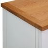 vidaXL Sideboard 90x33.5x83 cm Solid Oak Wood