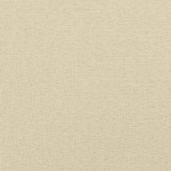 vidaXL Massage Recliner Chair Cream Fabric
