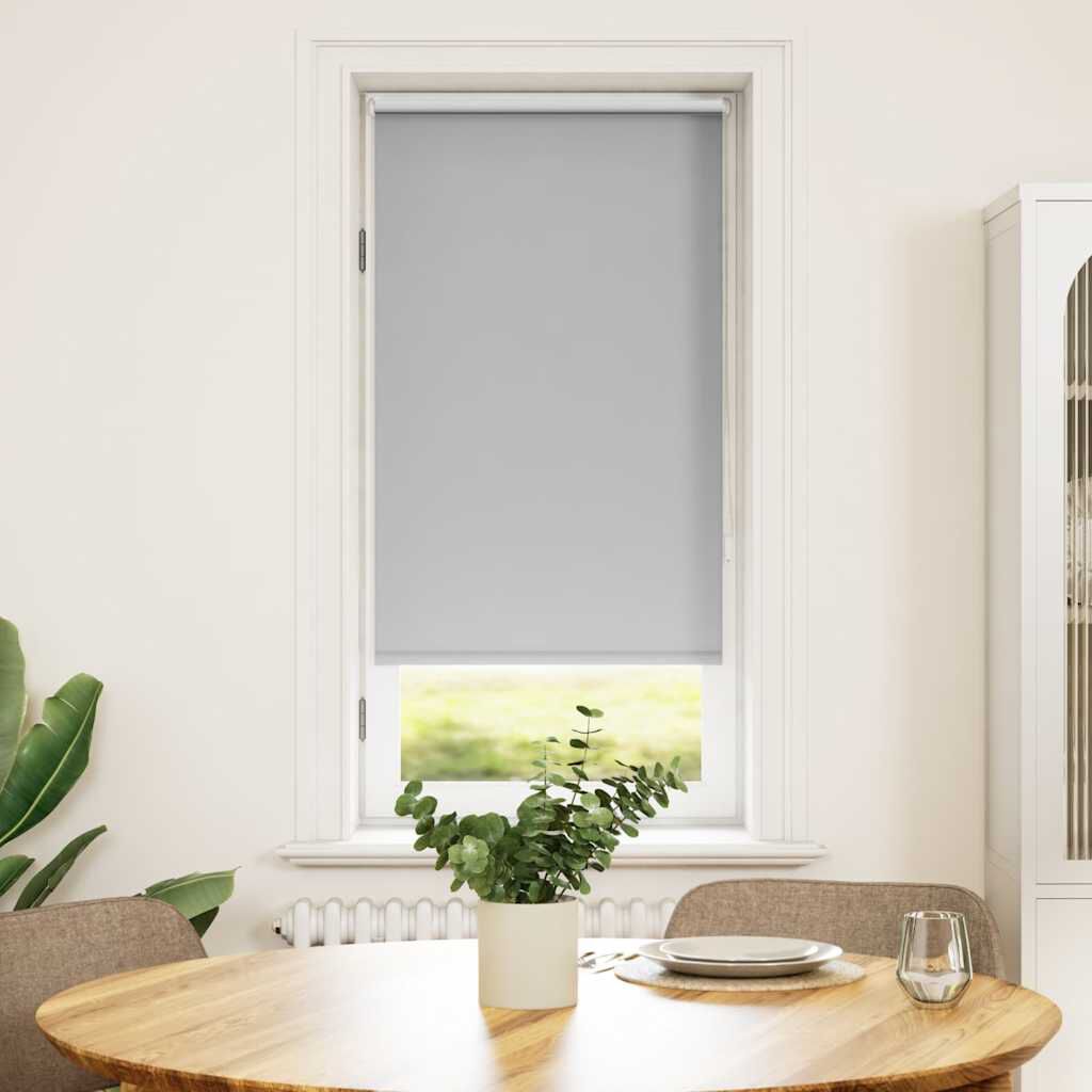 Roller Blind Blackout 40 x 100 cm Black
