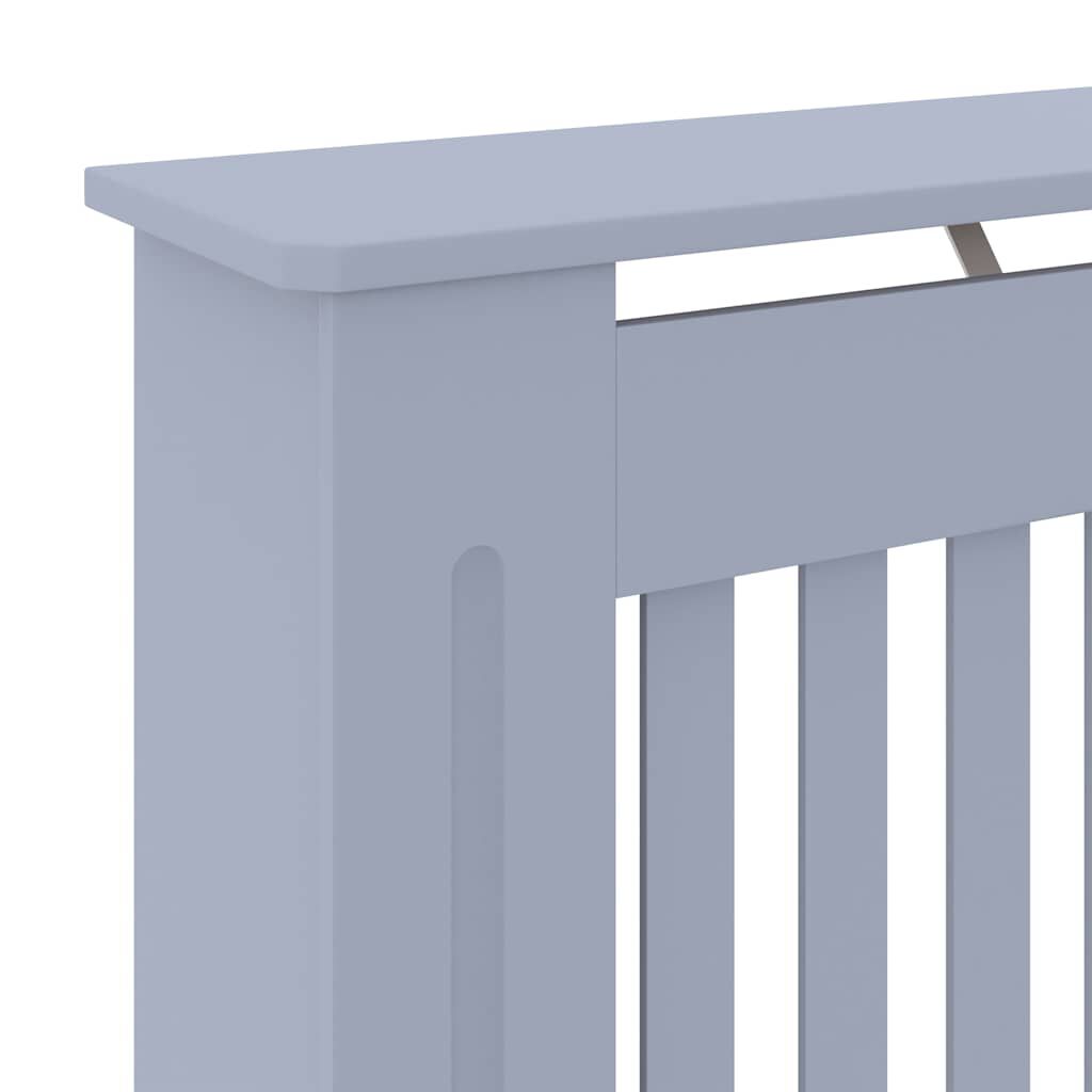 vidaXL MDF Radiator Cover Grey 78 cm