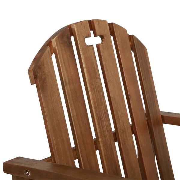 vidaXL 4 Piece Outdoor Lounge Set Solid Acacia Wood