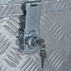 vidaXL Aluminium Box 610x430x455 mm Silver