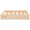 vidaXL Dog Bed 51.5x44x9 cm Solid Wood Pine