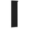 vidaXL Outdoor Roller Blind 60x230 cm Black HDPE