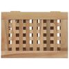vidaXL Wash Bin 35x25x60 cm Solid Wood Teak