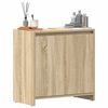 vidaXL Bathroom Cabinet Sonoma Oak 60x33x61 cm Engineered Wood