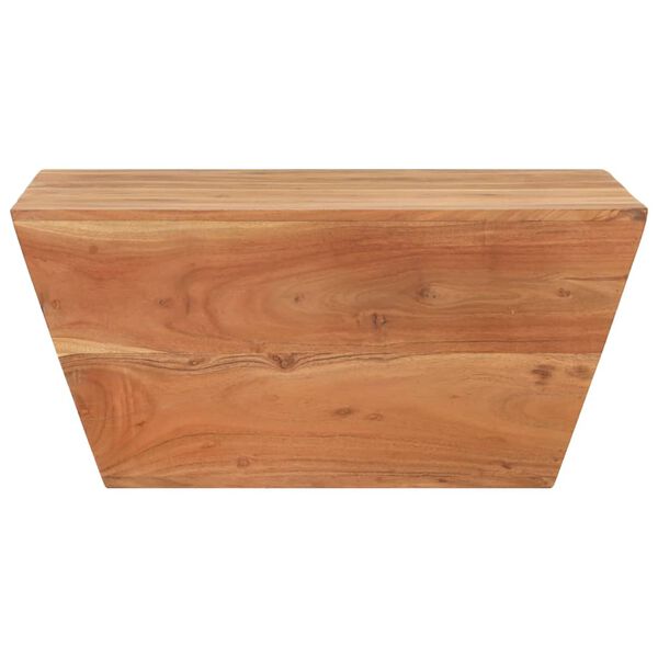 vidaXL Coffee Table V-shape 66x66x30 cm Solid Acacia Wood