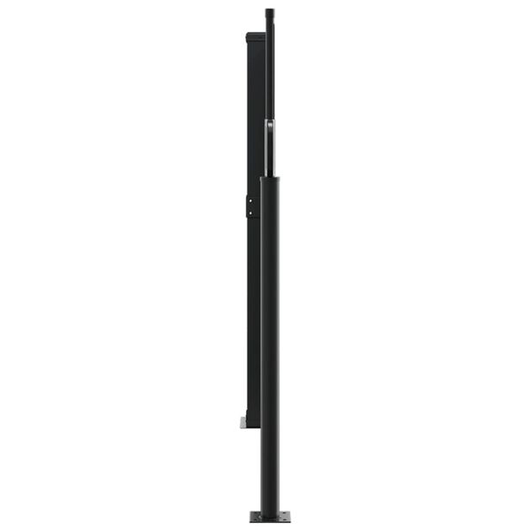 vidaXL Retractable Side Awning Anthracite 120x1000 cm