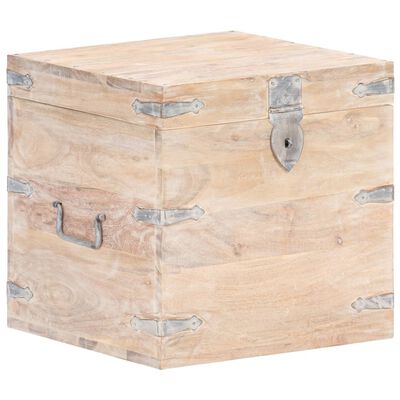 vidaXL Chest 40x40x40 cm Solid Acacia Wood