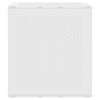 vidaXL Garden Storage Box White 55 x 53 x 57 cm Polypropylene