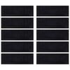 vidaXL Stair Treads 10 pcs 25x75 cm Rubber
