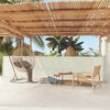 vidaXL Patio Retractable Side Awning 117x600 cm Cream