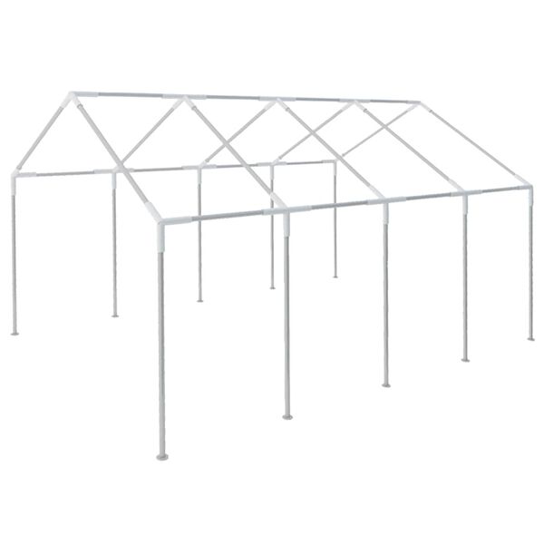 vidaXL Party Marquee White 8x4 m