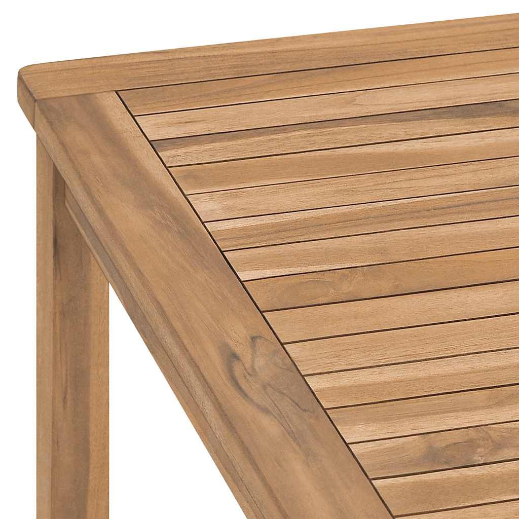 vidaXL Garden Dining Table 180x90x77 cm Solid Teak Wood