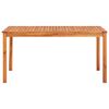 vidaXL 5 Piece Outdoor Dining Set with Cushions Solid Wood Acacia