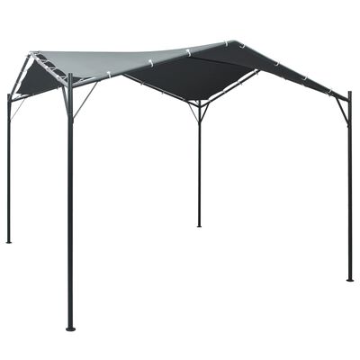 vidaXL Gazebo Pavilion Tent Canopy 3x3 m Steel Anthracite