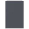 vidaXL Planter Anthracite 52x48x75 cm Steel