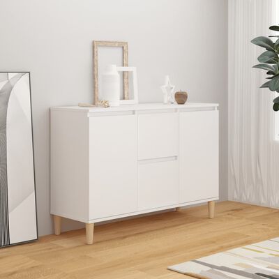 vidaXL Sideboard White 101x35x70 cm Engineered Wood